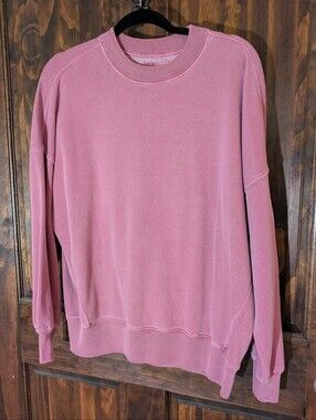 Dusty Rose Pink Abercrombie Crewneck